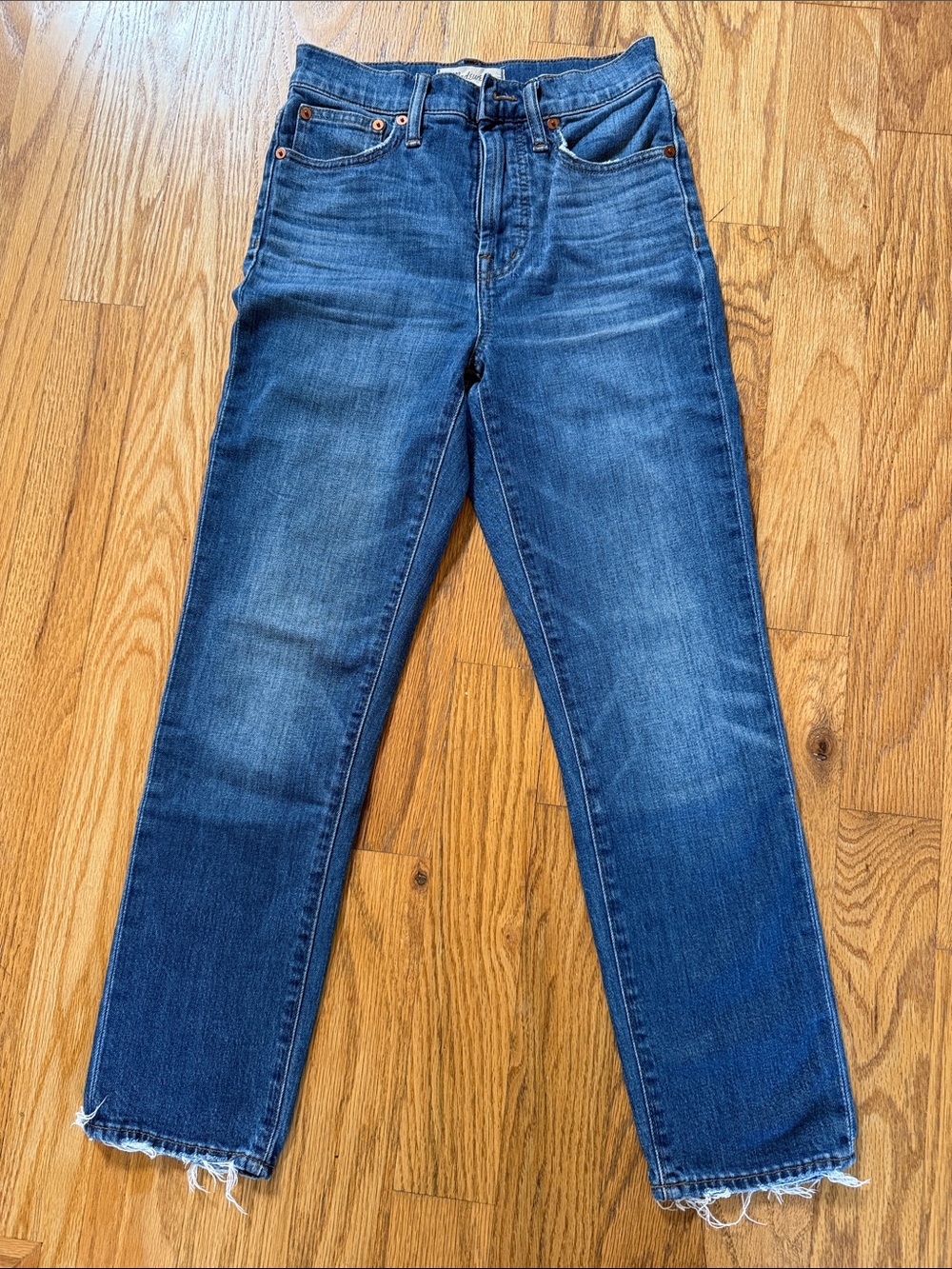 Madewell Vintage Straight-Leg Jeans